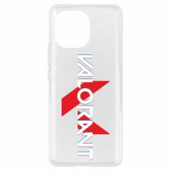 Чехол для Xiaomi Mi11 Valorant glitsh logo - PrintSalon