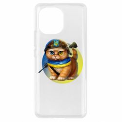 Чехол для Xiaomi Mi11 Военный котик - PrintSalon