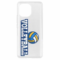 Чехол для Xiaomi Mi11 Volleyball text and ball - PrintSalon