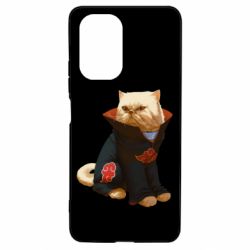 Чехол для Xiaomi Poco F3/K40 Akatsuki angry cat - PrintSalon