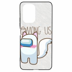 Чохол для Xiaomi Poco F3/K40 Among us cute cat - PrintSalon