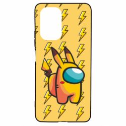 Чехол для Xiaomi Poco F3/K40 Among Us - Pikachu skin - PrintSalon