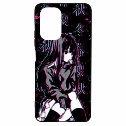 Чохол для Xiaomi Poco F3/K40 Anime Girl Glitch - PrintSalon