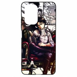 Чохол для Xiaomi Poco F3/K40 Attack on Titan Кapral Levi - PrintSalon