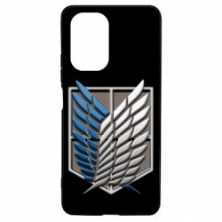 Чехол для Xiaomi Poco F3/K40 Attack Titan Survey Corps Logo 3D - PrintSalon