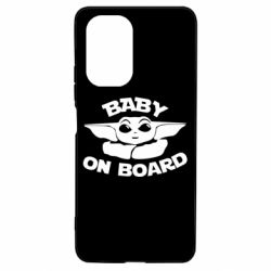 Чехол для Xiaomi Poco F3/K40 Baby on board yoda - PrintSalon