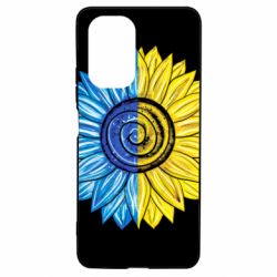 Чехол для Xiaomi Poco F3/K40 Большой подсолнух Украина