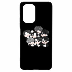 Чохол для Xiaomi Poco F3/K40 BTS Cute Art - PrintSalon