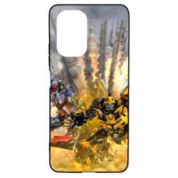 Чохол для Xiaomi Poco F3/K40 Bumblebee and Optimus Prime - PrintSalon