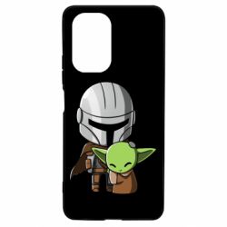Чехол для Xiaomi Poco F3/K40 Din Djarin And The Child - PrintSalon
