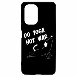Чехол для Xiaomi Poco F3/K40 Do yoga not war - PrintSalon