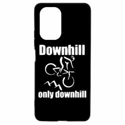 Чехол для Xiaomi Poco F3/K40 Downhill,only downhill - PrintSalon