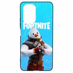 Чехол для Xiaomi Poco F3/K40 Fortnite Snowman - PrintSalon