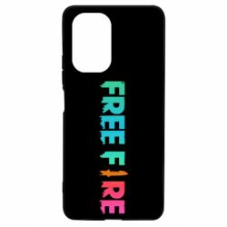 Чехол для Xiaomi Poco F3/K40 Free fire gradient logo - PrintSalon
