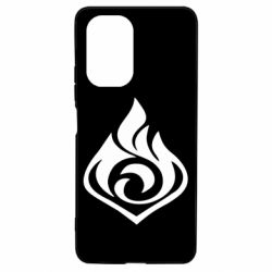 Чехол для Xiaomi Poco F3/K40 Genshin Impact Pyro - PrintSalon