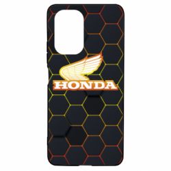 Чохол для Xiaomi Poco F3/K40 Honda color logo - PrintSalon