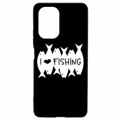 Чохол для Xiaomi Poco F3/K40 I Love Fishing - PrintSalon