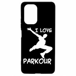 Чехол для Xiaomi Poco F3/K40 I love parkour - PrintSalon
