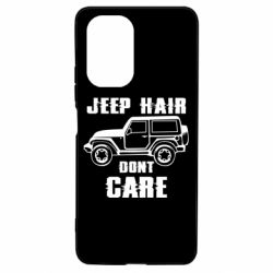 Чехол для Xiaomi Poco F3/K40 Jeep hair don't care - PrintSalon