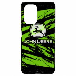 Чохол для Xiaomi Poco F3/K40 John Deere and green background - PrintSalon