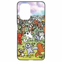 Чохол для Xiaomi Poco F3/K40 Коти танцюють - PrintSalon