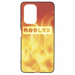 Чохол для Xiaomi Poco F3/K40 Logo and fire - PrintSalon