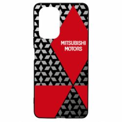 Чехол для Xiaomi Poco F3/K40 Logo Mitsubishi Motors - PrintSalon