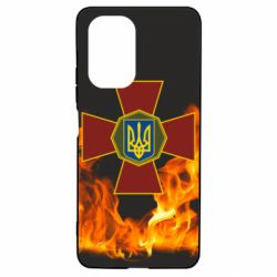 Чехол для Xiaomi Poco F3/K40 Нацгвардія Вогонь - PrintSalon