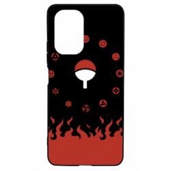 Чехол для Xiaomi Poco F3/K40 Naruto Sasuke Uchiha Sharingan - PrintSalon