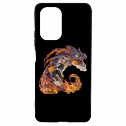 Чехол для Xiaomi Poco F3/K40 Natsu with a dragon - PrintSalon