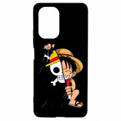 Чехол для Xiaomi Poco F3/K40 One piece chibi Luffy - PrintSalon