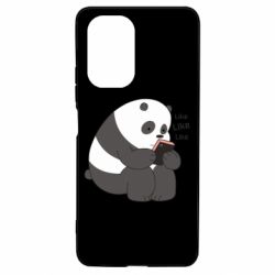 Чехол для Xiaomi Poco F3/K40 Панда лайк - PrintSalon
