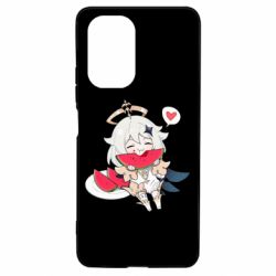 Чохол для Xiaomi Poco F3/K40 Паймон з кавуном - PrintSalon