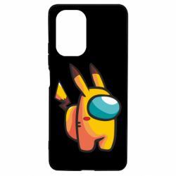 Чохол для Xiaomi Poco F3/K40 Pikachu Among Us - PrintSalon