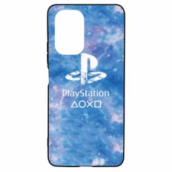 Чохол для Xiaomi Poco F3/K40 Playstation on tai dai background - PrintSalon