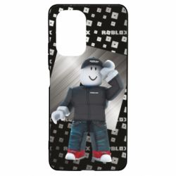 Чохол для Xiaomi Poco F3/K40 Roblox And Metal Logo - PrintSalon