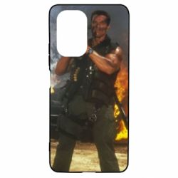 Чохол для Xiaomi Poco F3/K40 Шварценегер з базукою - PrintSalon