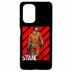 Чехол для Xiaomi Poco F3/K40 Standoff 2 Red Logo - PrintSalon