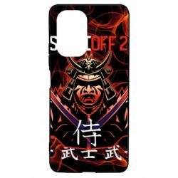 Чехол для Xiaomi Poco F3/K40 Standoff Samurai And Fire - PrintSalon
