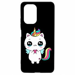 Чехол для Xiaomi Poco F3/K40 The cat is unicorn