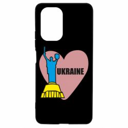 Чехол для Xiaomi Poco F3/K40 Ukraine in heart - PrintSalon