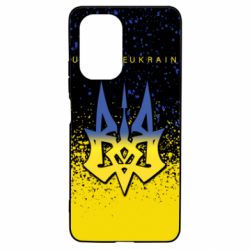 Чохол для Xiaomi Poco F3/K40 Ukraine, yellow blue - PrintSalon