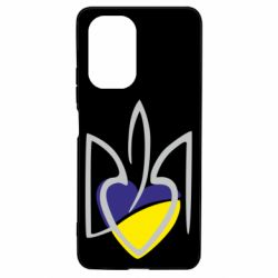Чехол для Xiaomi Poco F3/K40 Ukrainian heart - PrintSalon