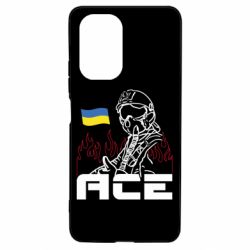Чехол для Xiaomi Poco F3/K40 Украинский летчик - PrintSalon