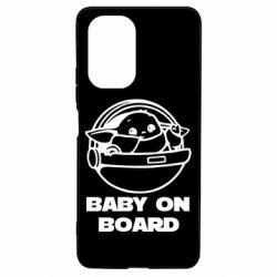 Чехол для Xiaomi Poco F3/K40 Вaby on board - PrintSalon