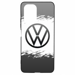Чохол для Xiaomi Poco F3/K40 Volkswagen logo and grunge - PrintSalon