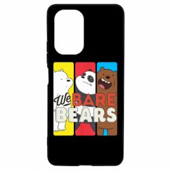 Чехол для Xiaomi Poco F3/K40 We bare bears collage - PrintSalon