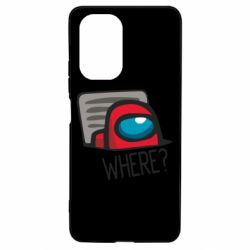 Чехол для Xiaomi Poco F3/K40 Where? ( Among Us ) - PrintSalon
