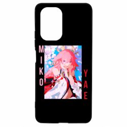 Чехол для Xiaomi Poco F3/K40 Yae Miko art - PrintSalon