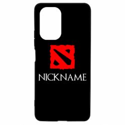 Чехол для Xiaomi Poco F3/K40 Your nickname Dota2 - PrintSalon